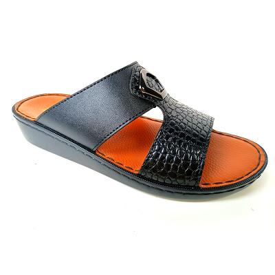 China Anti-Smell Comfort Summer Sandals Men Slippers Beach Arab Slide Sandals for sale