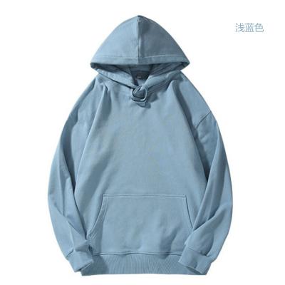 China 350g 100%cotton Autumn Winter Solid Color 100%cotton Unisex Casual Tops Hip Hop Hoody Breathable Women Fashion Men Sweatshirts Hoodies for sale