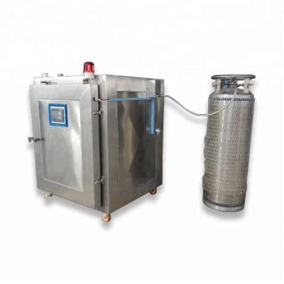 China Factory price SUS304 stainless steel liquid nitrogen blast freezer liquid nitrogen refrigerator for sale