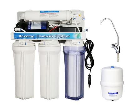 China PP Water Purifier System 5 Stages Reverse Osmosis System For Home Use for sale