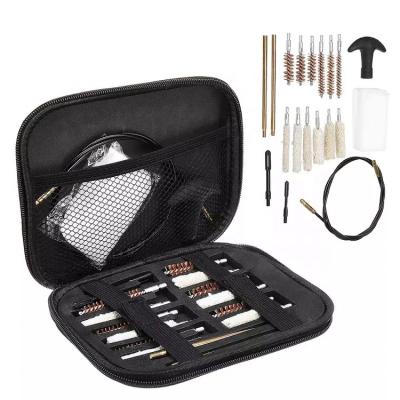 China Brass Copper Gun Kit .22.30.243.280.40.45.357/9mm/.380 Multi-caliber Hole Brushes Tips Gun Cleaning Brush for sale