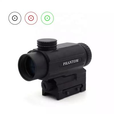 China High Heavy Duty Strong LB1X25 Structure Aiming Red Dot Sight 3 Intensity Range Red Dot Sight Scope Holographic Mount Slots for sale