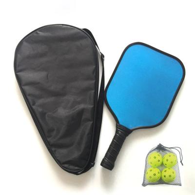 China New Design 2018 Popular Custom Usapa Approved Professional Graphite Pickleball Paddle Set Pickleball Cover PKS-022 for sale