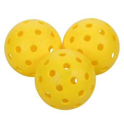 China Durable Pickleball Sport USAPA Pickleball Paddle Balls 40 Holes Hard Pickleball Balls for sale