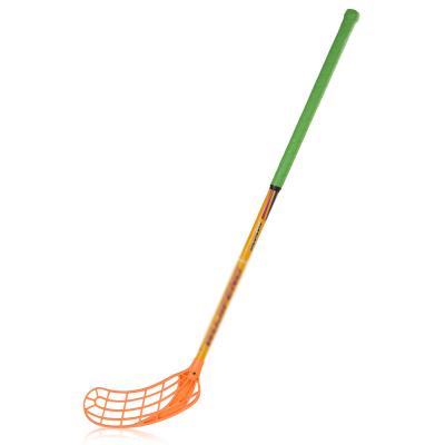 China Carbon Fiber / Fiberglass IFF Certificated Composite Fiberglass Carbon Fiber Floorball Hockey Stick Custom Manufacturer for sale