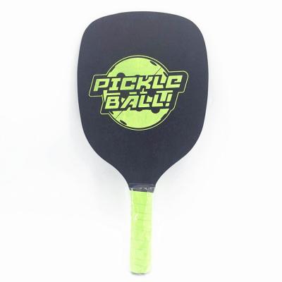 China 2018 Summer Best-selling Pickleball Sport Wooden Pickleball Paddle Beach Silk Printing Tennis Racket for sale