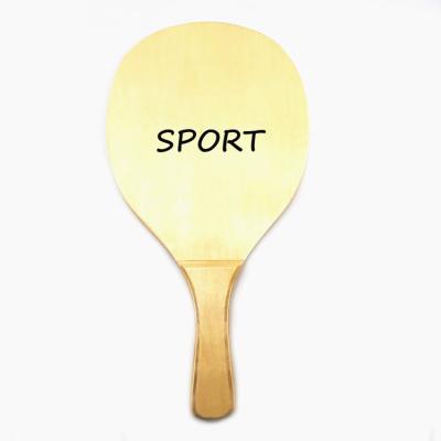 China Beach Sport Eason Sports USAPA Approved Customized Wooden Beach Racket Beach Tennis for sale