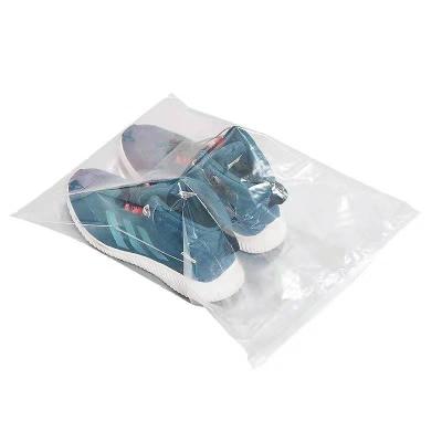 China Matte Print Pe Zipper Recyclable Custom Lock Zipper Poly Frosted Plastic Packaging Bag For Clothes/Shoes for sale