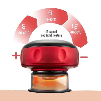 China Body 12 Speed ​​Smart Massage Glass Therapy Cups Sets Cupping Machine Kit Device Chinese Vacuum Electric Cupping Machine for sale