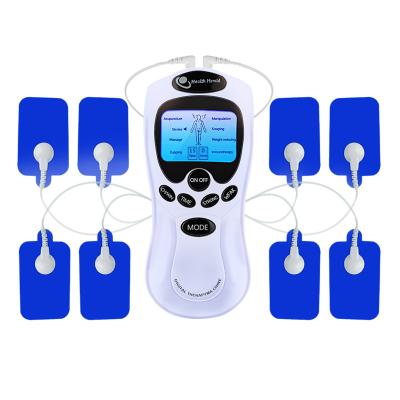 China Body Pain Relief Machine Physiotherapy Massager Ten Tens Machine Handheld 4 Channels / EMS Pulse Therapy Device for sale