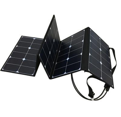 China Solar Power System Portable Solar Panel 100W Cell Folding Solar Panel System For Solar Power Station for sale