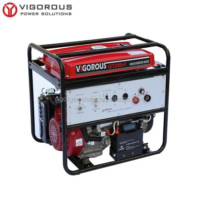 China Gasoline Outdoor Generator Driven High Efficient Portable Arc Welding Welder for sale