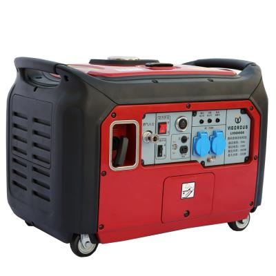 China 3000 watt silent type 4 l gasoline inverter generator for sale