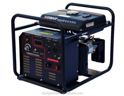 China Gasoline Engine Welder Generator 100%Copper Portable Generator 4KW QT150-AF for sale