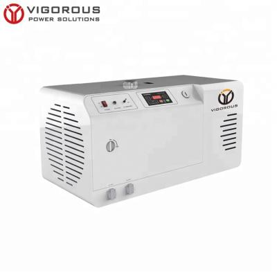 China Household Gasoline/LPG/Natural Gas/Natural Gas/LPG Silent Air Cooled Gasoline Powered Silent Generator 5KW for sale