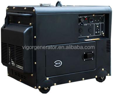 China Wholesale 3 Phase 50HZ Silent Gas 5500 Watt Generator For Home Use RT5000J for sale