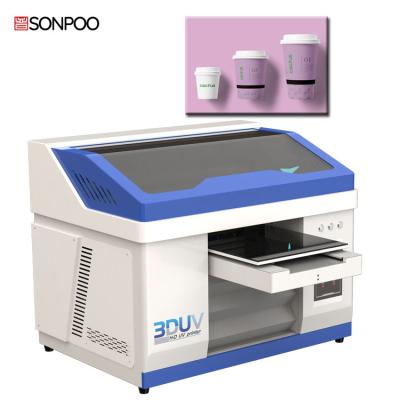 China Custom 3060 Pro A3 UV Inkjet Printers Personalized With White Ink Mixing Dual Head A3 DTF UV Printer With Vanish For Many Materials for sale