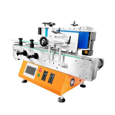 China Food Round Square Water Plastic Bottle Labeling Machine Automatic Bottle Sticking High Speed ​​Desktop Vertical Machine for sale