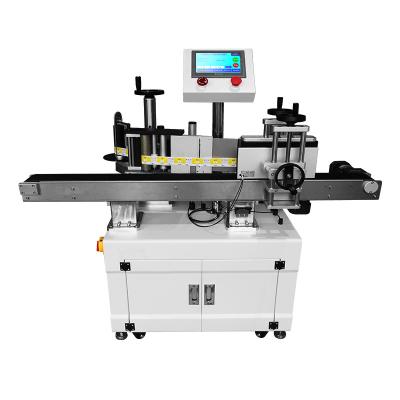 China Semi automatic food factory jar round bottle labeling machine labeling equipment manual sticker labeling machine for plastic glass bottle for sale