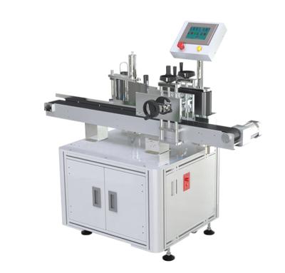 China Factory Manual Food Labeling Machine Honey Juice Wine Round Bottle Labeling For Plastic Bottle Bags Main Sale Kingdom Wooden Food for sale