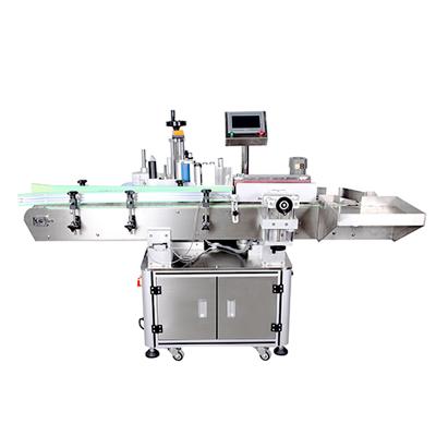 China Beverage Plant 300mm Bottle Diameter Factory Bottle Water Vertical Positioning Full Automatic Labeling Machine Round Bottles for sale