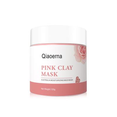 China 2021 Hot Selling Pure Natural Organic Soft Pink Moisturizer Australia Private Label Moisturizing Clay Face Mask for sale