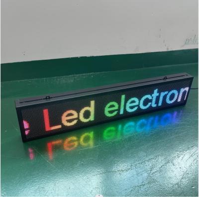 China IP65 LED Car Display Sign Message Screen para la publicidad en venta