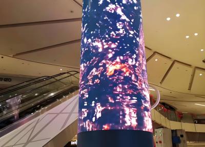 China Indoor Soft Module Screen High-definition Flexible Half Sphere LED Display en venta