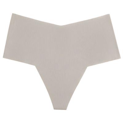 China Young Ladies Girl's Underwear Women Seamless Thongs High Waisted Sexy Mature Elastic Breathable Quick Dry Panties for sale