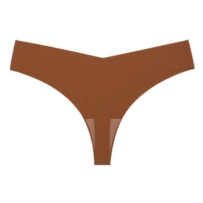 China 0908 Breathable high quality custom made seamless thongs girls thong panties women sexy mature sexy panties underwear for sale