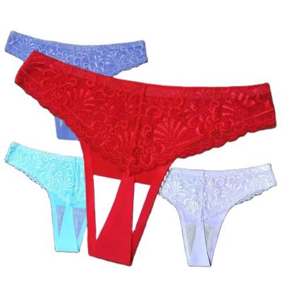 China 1515 Calcinha Tangas Para Sexy Girl Lace Panties Breathable Sexy Teen Underwear Mujer T Back Women's Lace Panties Thongs for sale