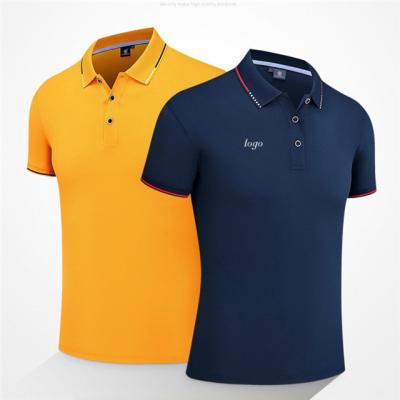 China New Lapel Polo Shirt Custom Plain Blank Summer QUICK DRY Tees Advertising Culture Polo Shirts Unisex for sale