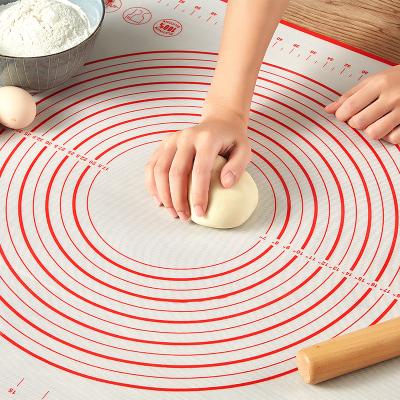 China High Temperature Resistant Silicone Mat Durable Rolling Pastry Mat Non-Slip Table Mat for sale