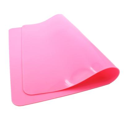 China Viable Hot Sales Large Silicone Kitchen Dough Baking Rolling Mat Kids Dough Kneading Mat for sale