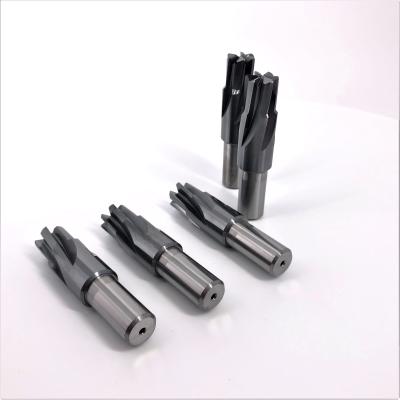 China Solid Carbide Hei Chow Customized CNC R Carbide Spiral Reamers For Metal Cutting 6 Flutes for sale