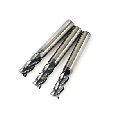 China Milling Tools ANCA ROLLOMATIC WALLTER SCHUTTE High Precision Metal Angle Carbide CNC Square Endmill Helix Milling Tools for sale