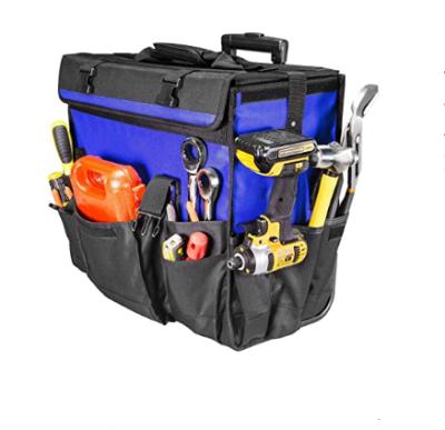 China Wide-Mouth Tool Bag Expander Tool Cloth Rolling Bag Tote Rolling Heavy Tool Bags NT2002 for sale