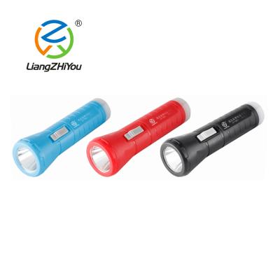 China New ABS Mini Camping Rechargeable Led Flashlight for sale