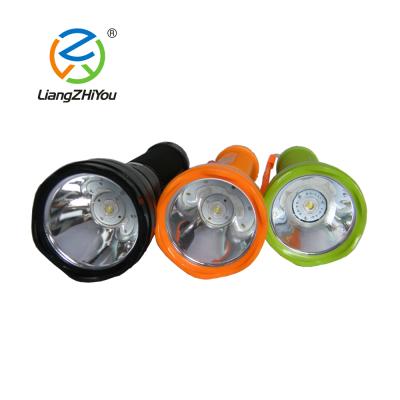 China Camping Rechargeable Led Flashlights And Torches With 1200 mAh Battery for sale