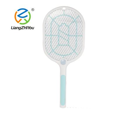 China Sustainable Rechargeable ABS Electric Mosquito Swatter 1500mAH for sale