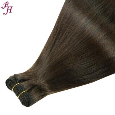 China Silky Straight Big Stock Hair Original Remy Human Hair Extensions Hair Weft Weft for sale