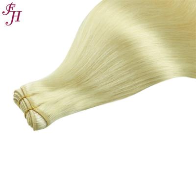 China Silky Straight Wholesale Silky Straight Hair Extension Russian Remy Human Hair Extensions Hair Weft Weft For Women for sale