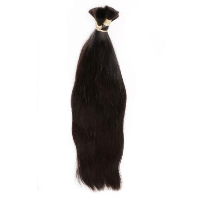 China Wholesale Burmese Virgin Human Hair Raw Loose Hair Thick Smooth Soft Thick Shedding Unprocessed Barely Cuticle Aligned Hair Bulk for sale