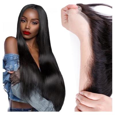 China High Quality Raw Virgin Hair 10a Grade Silky Straight Wave FH 18 Inch 4x4 Raw Malaysian Virgin Hair Bundles With Closure for sale