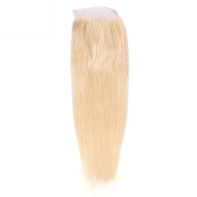 China Factory Wholesale Silky Straight Virgin Remy Brazilian Hair Closure 613 Straight Human Hair With Closure for sale