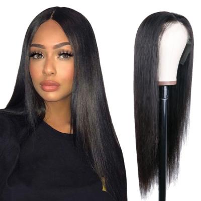 China Brazilian Virgin Hair Wigs 180 Density 13x4 HD Barely Shedding Thick Smooth Soft Lace Front Wigs 180 Brazilian Hair Lace Front Wigs for sale