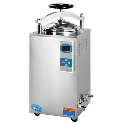 China 35l 50l 75l Vertical Steam Electric Sterilizer Autoclave Machine for Digital Laboratory for sale