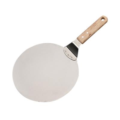 China 19inch Disposable Stainless Steel Pizza Paddle With Wooden Handle for sale