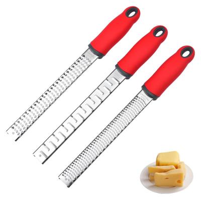 China Viable Lemon Shredder Chocolate Vegetable Cheese Grater Stainless Steel Kitchen Instruments Cleaver for sale