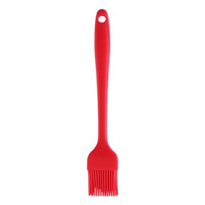 China Pastry Kitchen Disposable Running Hot Attachment Brooms Red Silicone Bread Brush For Utensil Baking Tools for sale